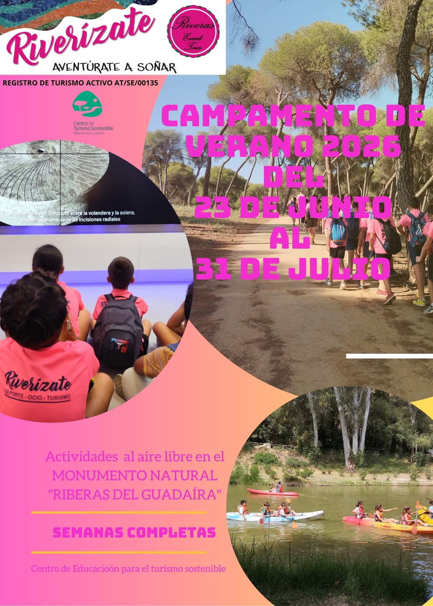 CAMPAMENTO DE VERANO 2026 2 SEMANAS